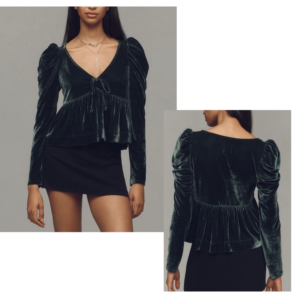 Anthropologie • Maeve • Babydoll Top